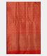 Orange Banaras Silk Saree T2541694