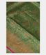 Bluish Green Banaras Silk Saree T2541221