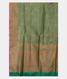 Bluish Green Banaras Silk Saree T2541224