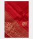 Red Banaras Tussar Saree T2643461