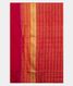 Beige Ikat Silk Saree T2343283