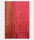 Pink Banaras Organza Saree T2643093