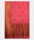Pink Banaras Organza Saree T2643094
