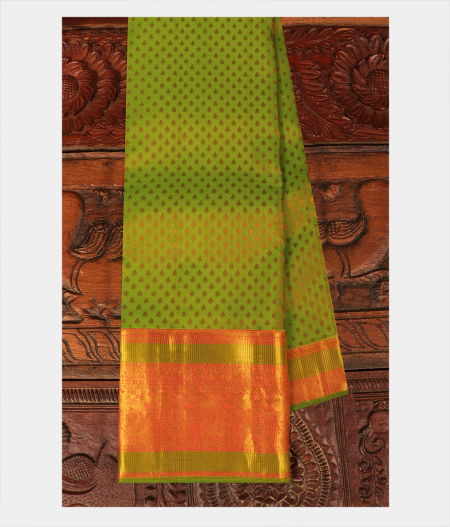 Green Soft Silk Saree T263272-image