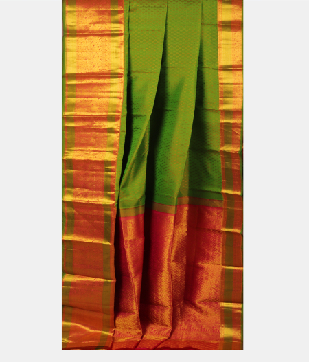 Green Soft Silk Saree T2632722