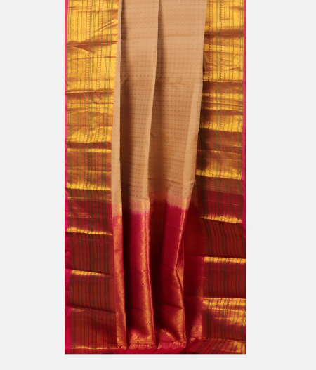 Beige Soft Silk Saree T2632852