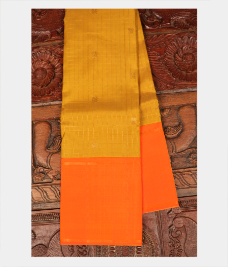 Mehndi Green Handwoven Kanjivaram Silk Saree T242650-image