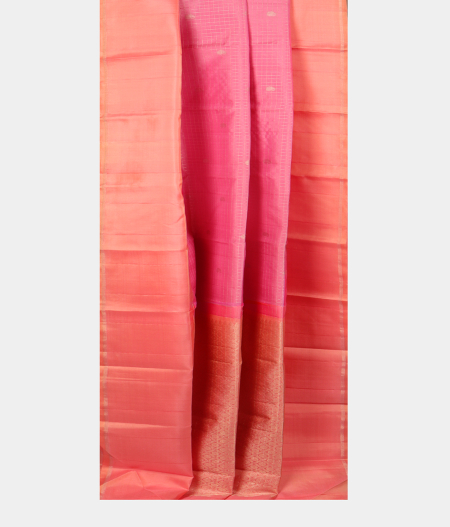 Pink Handwoven Kanjivaram Silk Saree T2557832