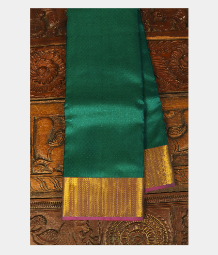 Turquoise Green Soft Silk Saree T247358-image