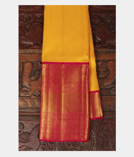 Yellow Handwoven Kanjivaram Silk Saree T265967-image