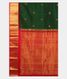 Green Handwoven Kanjivaram Silk Saree T2659774