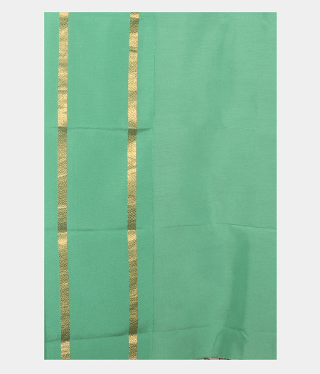 Light Blue Printed Soft Silk Saree T2646193