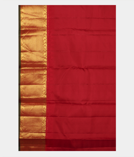 Peacock Blue Handwoven Kanjivaram Silk Saree T2659753