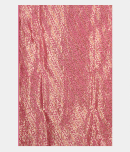 Light Pink Banaras Tissue Silk Saree T1932793