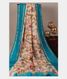Off-White Printed Soft Silk Saree T2646142