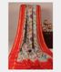 Blue Printed Soft Silk Saree T2646012