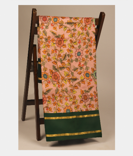 Pink Printed Soft Silk Saree T264608-image
