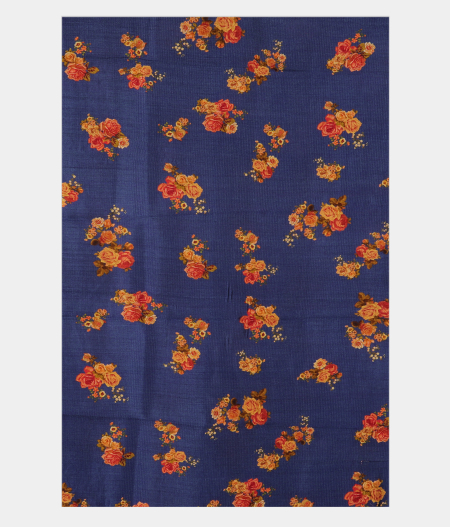 Blue Kora Organza Printed Saree T2657103