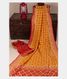 Yellow Bannaras Georgette Silk Saree T2669912