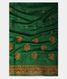 Green Tussar Embroidery Saree T2692202