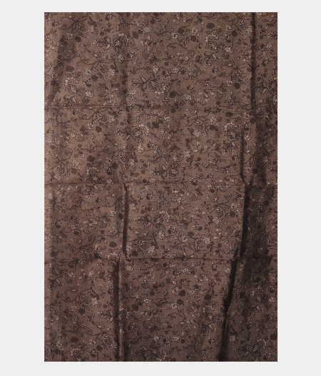 Dark Grey Kora Organza Printed Saree T2653923