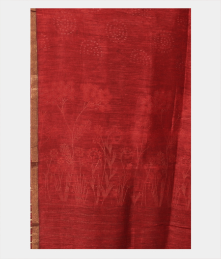 maroon-linen-printed-saree-t269353-t269353-c