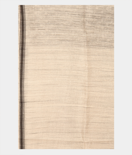 Black Tussar Printed Saree T2685263