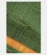 Bottle Green Tussar Printed Saree T2674971
