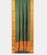 Bottle Green Tussar Printed Saree T2674972