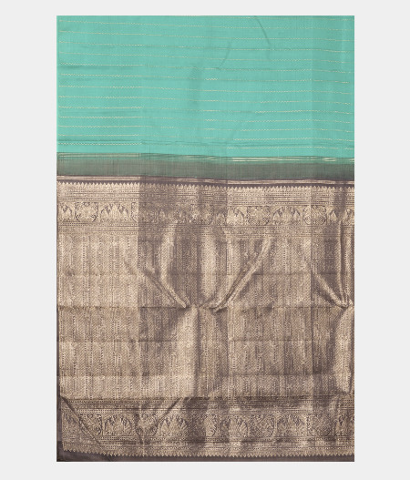 Light Blue Handwoven Kanjivaram Silk Saree T2711004