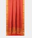 Red Soft Tussar Printed Saree T2674772