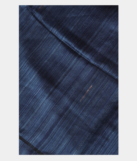Blue Handwoven Tussar Saree T267569-image