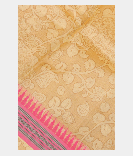 Beige Vidarbha Tussar Saree T250342-image