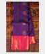 Purple Handwoven Kanjivaram Silk Saree T2659621