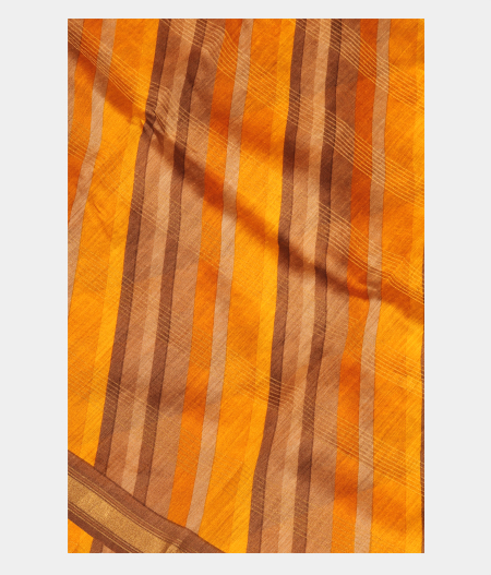 Yellow Soft Tussar Printed Saree T267449-image