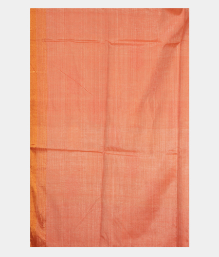 Peach Handwoven Tussar Saree T2652363
