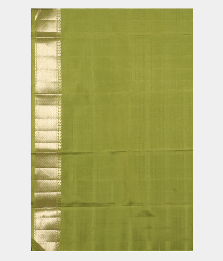 Green  Handwoven Kanjivaram Silk Saree T2434933