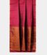 Burgundy Handwoven Kanjivaram Silk Saree T2680982