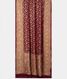 Purple Banaras Georgette Silk Saree T2677662