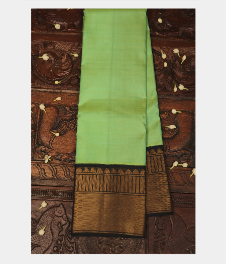 Green Handwoven Kanjivaram Silk Saree T272147-image