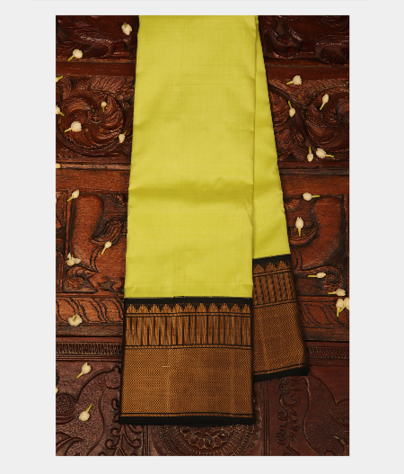 Light Green Handwoven Kanjivaram Silk Saree T270501-image