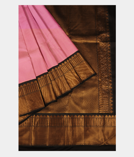 Lavender Handwoven Kanjivaram Silk Saree T2727202
