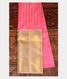 Pink Handwoven Kanjivaram Silk Pavadai T2288481