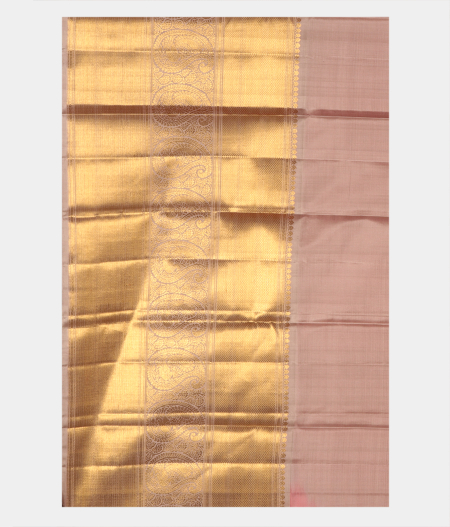 Pink Handwoven Kanjivaram Silk Pavadai T2288482