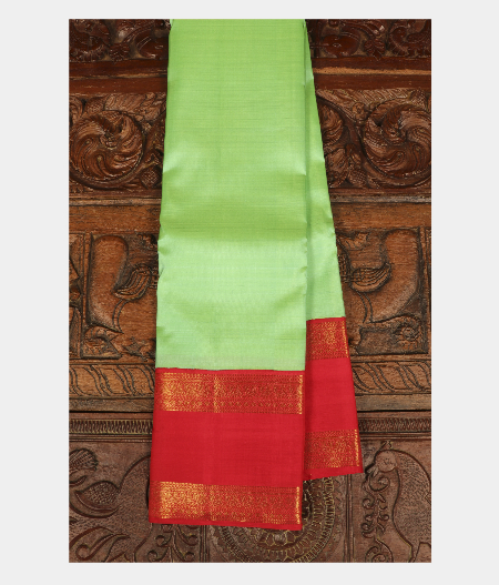 Light Green Handwoven Kanjivaram Silk Saree T273838-image