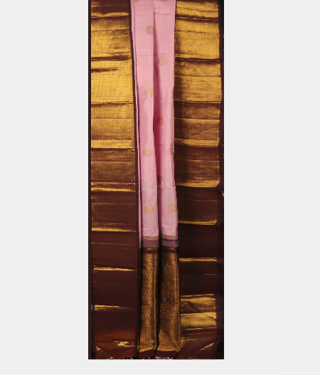 Pink Handwoven Kanjivaram Silk Saree T2727262