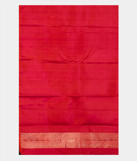 Peacock Green Handwoven Kanjivaram Silk Saree T2538933