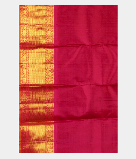 Peacock Blue Handwoven Kanjivaram Silk Saree T2737593