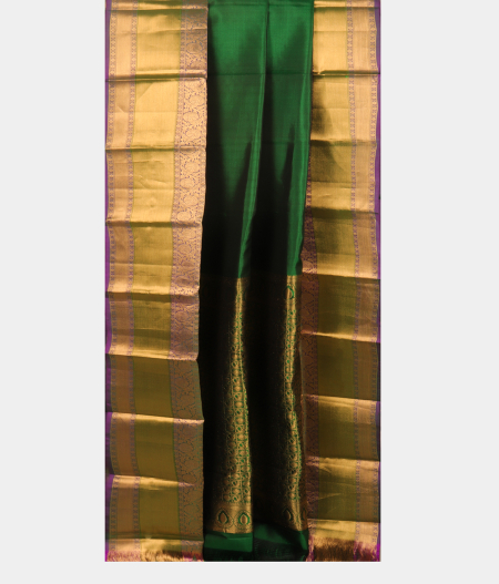 Green Soft Silk Saree T2554832