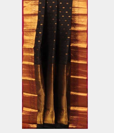 Black Soft Silk Saree T2638132